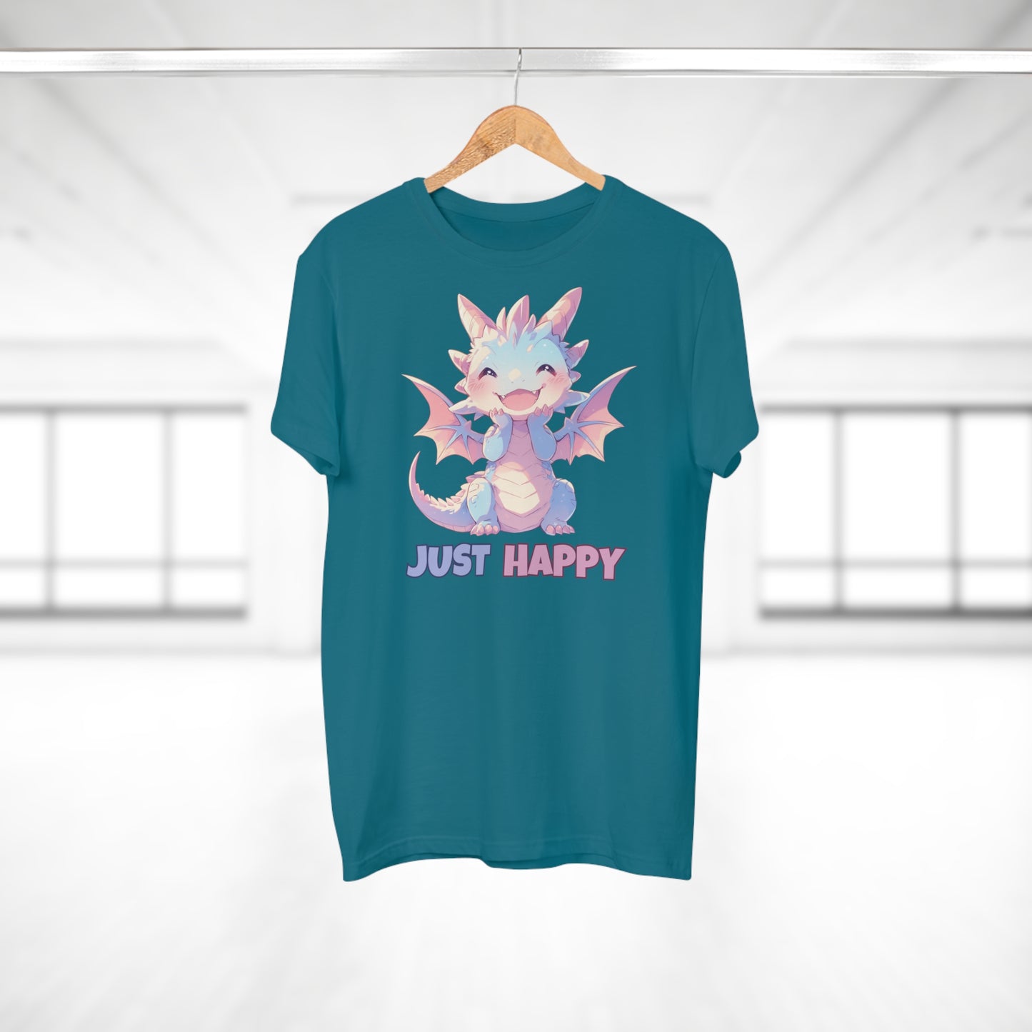 Just Happy Kawaii Drache T-Shirt