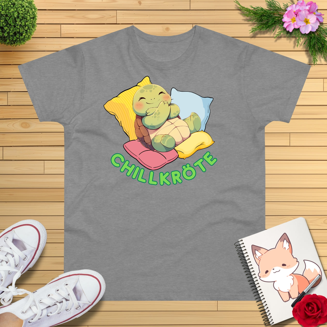 Entspannte Chillkröte T-Shirt