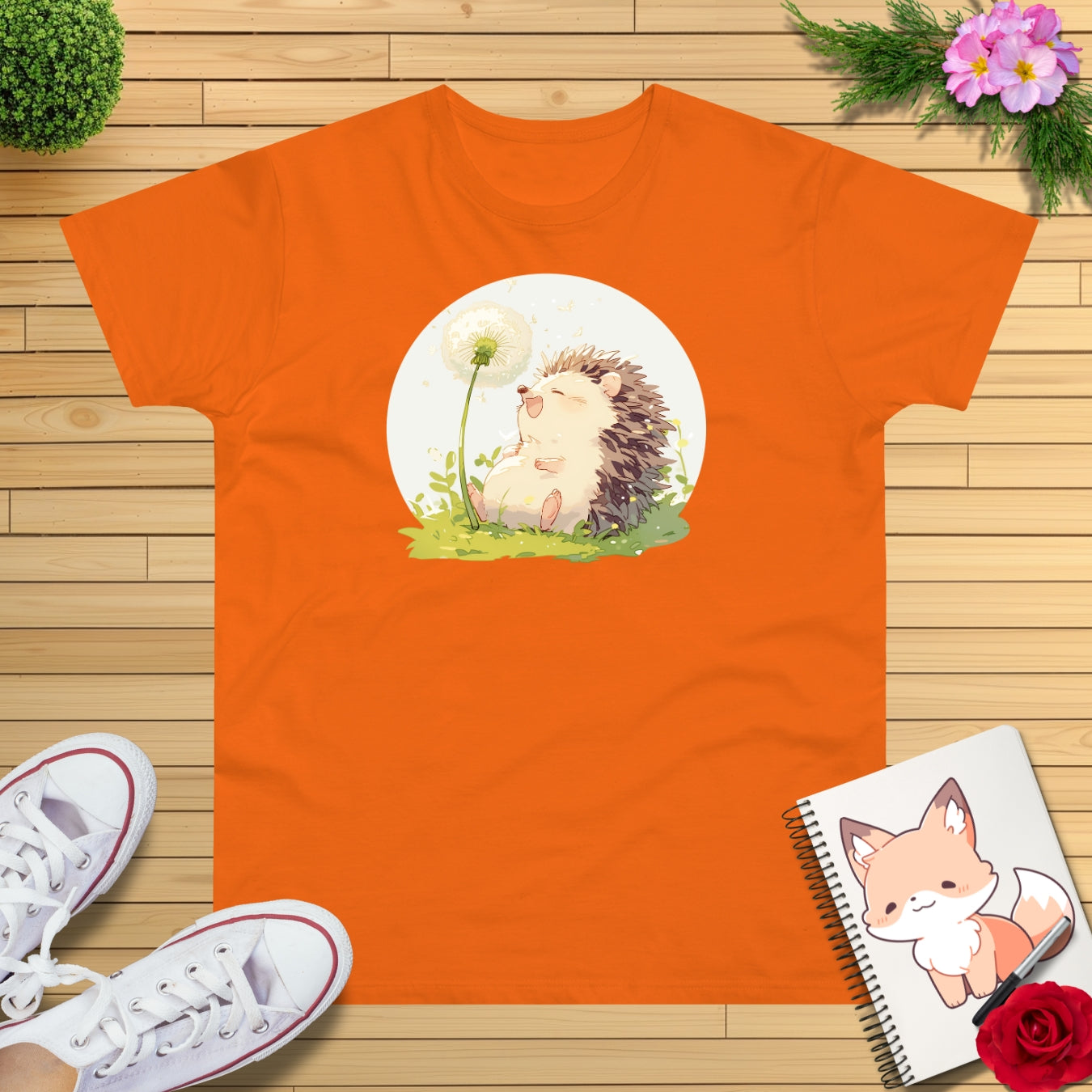 Happy Igel Pusteblume T-Shirt