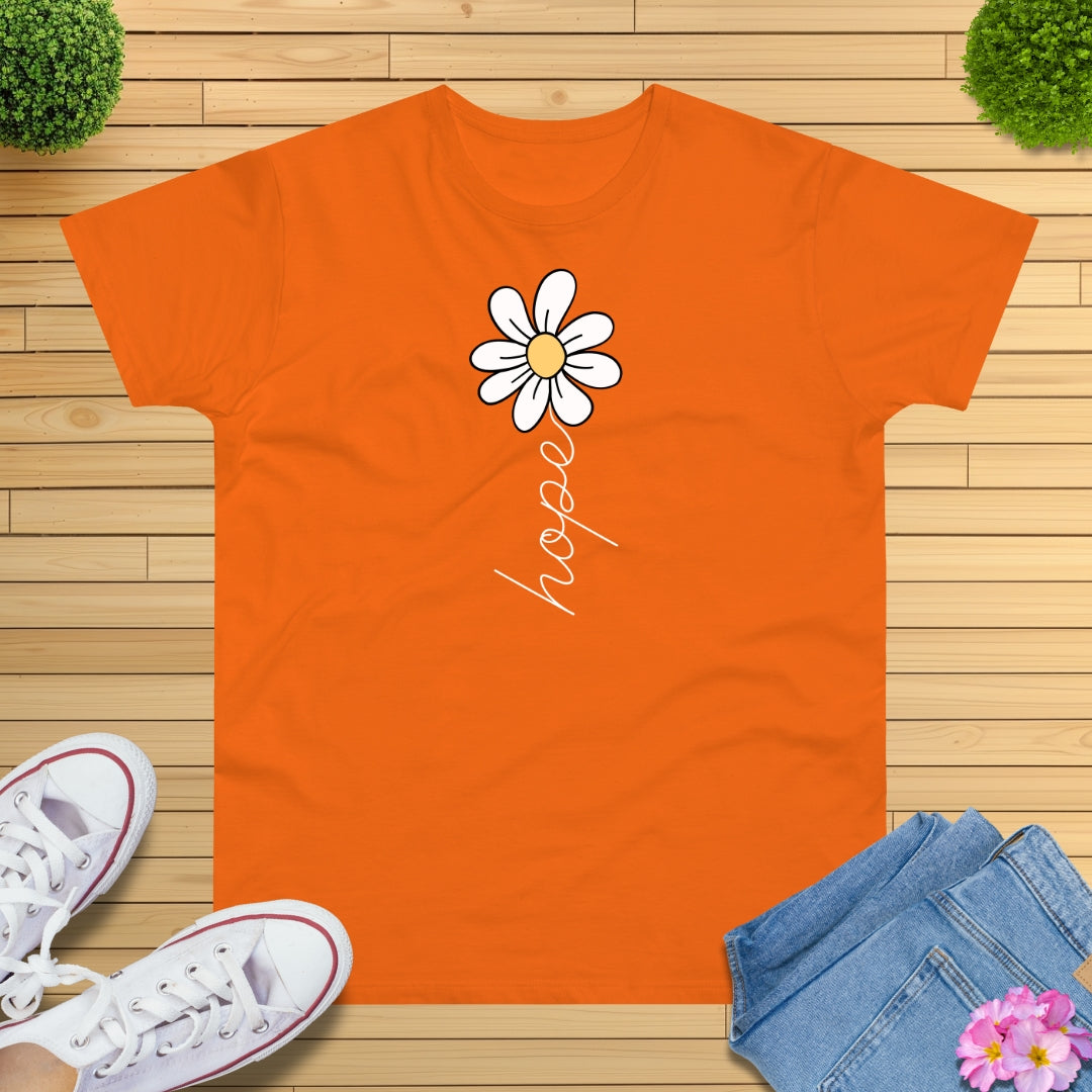 Hoffnung Blume T-Shirt