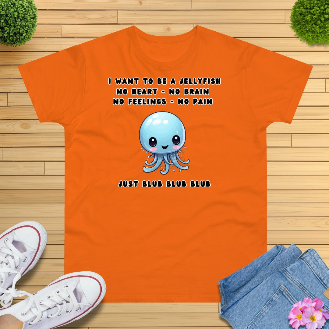 Ich will eine Qualle sein T-Shirt