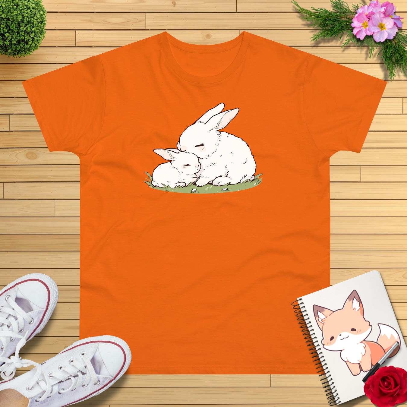 Kuschel Hasen T-Shirt