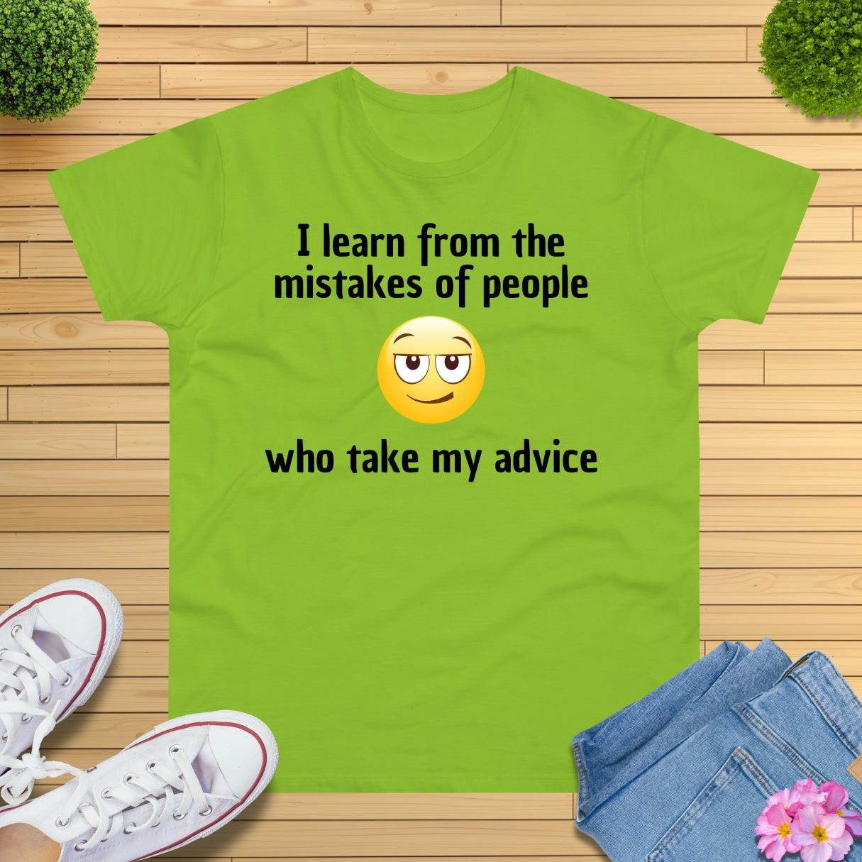 Aus Fehlern lernen T-Shirt