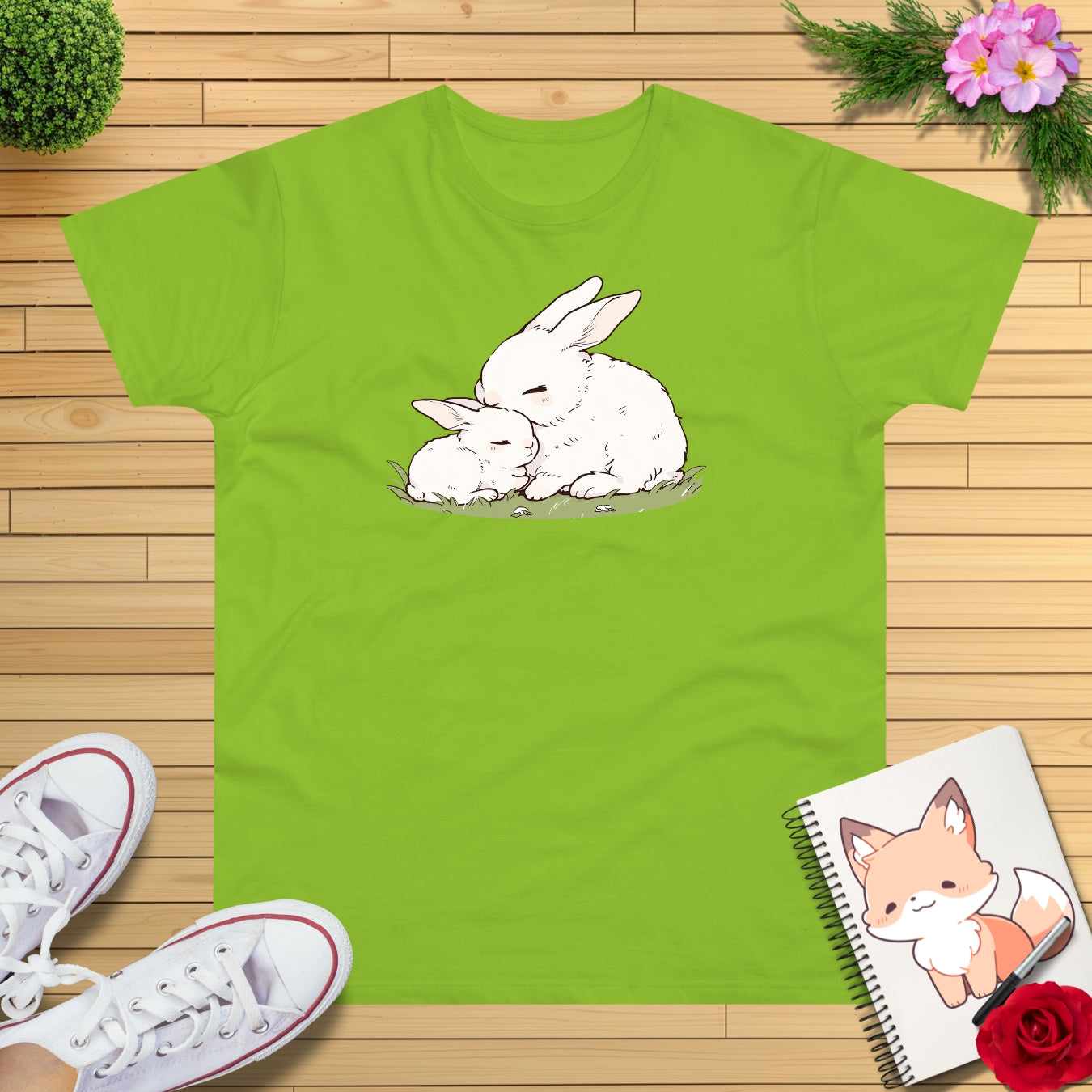 Kuschel Hasen T-Shirt