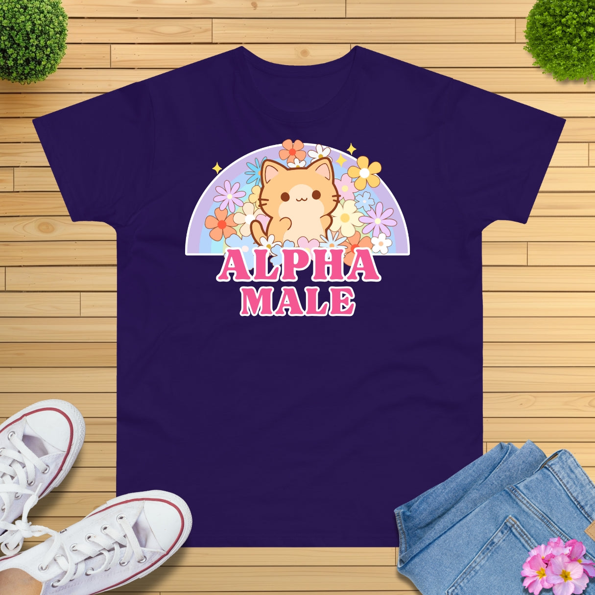 Alpha Male Cat T-Shirt