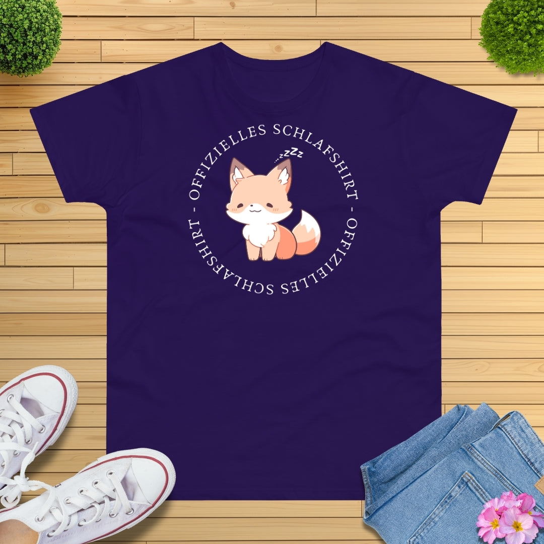 Offizielles Schlafshirt Fuchs T-Shirt