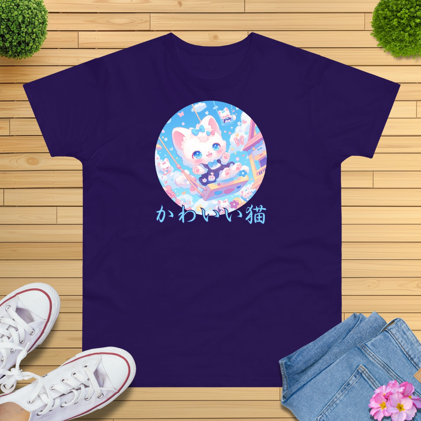 Kawaii Neko - Katze T-Shirt