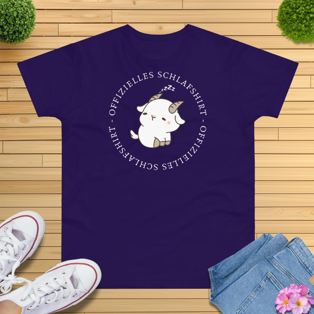 Offizielles Schlafshirt Steinbock T-Shirt