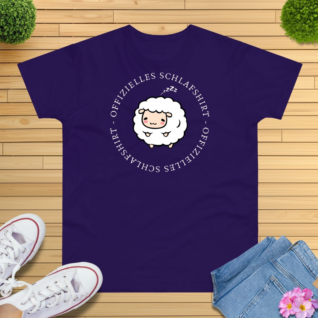 Offizielles Schlafshirt Schaf T-Shirt