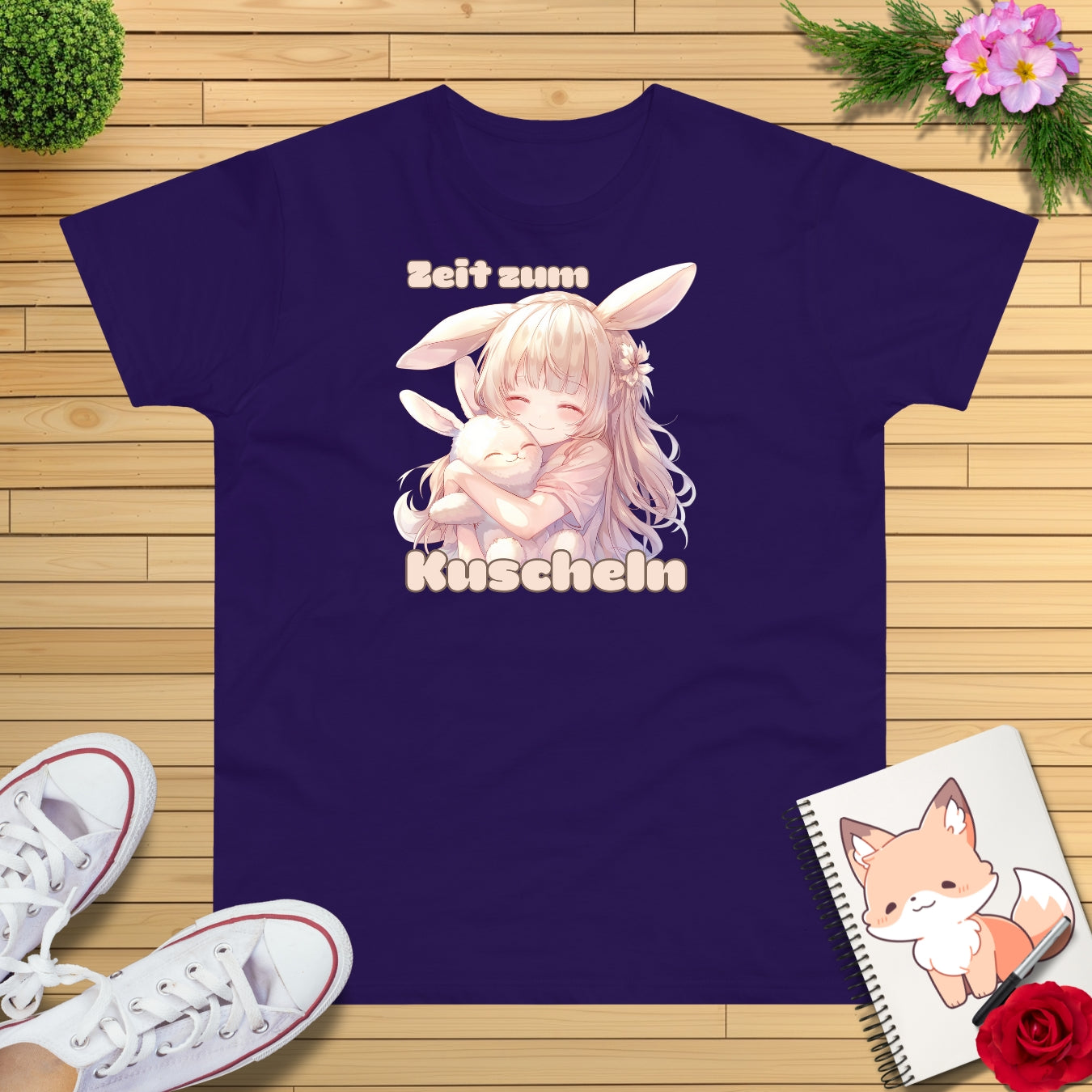 T-Shirt Zeit zum Kuscheln