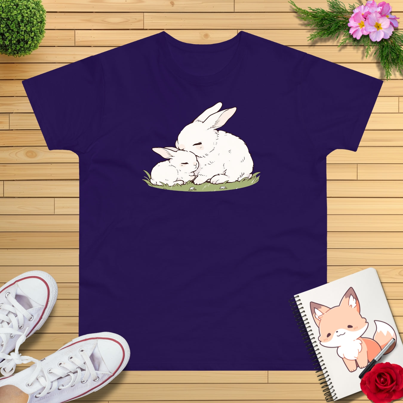 Kuschel Hasen T-Shirt