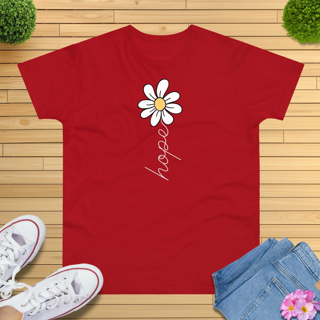Hoffnung Blume T-Shirt