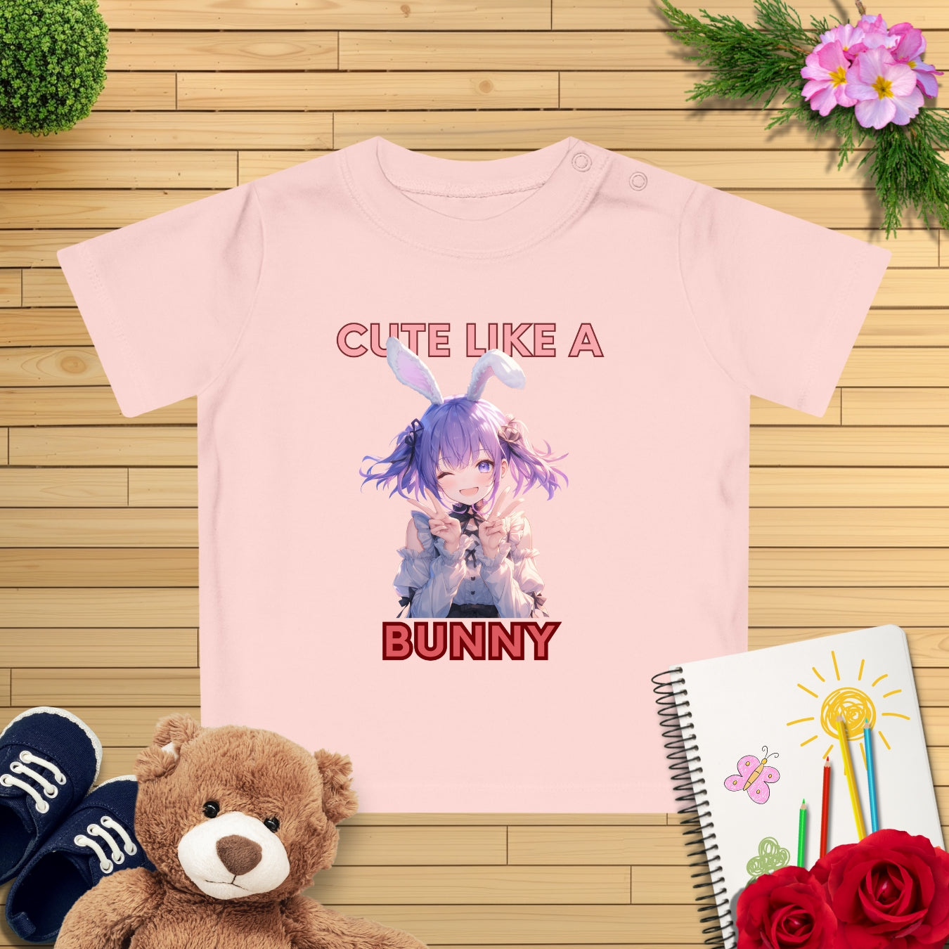 Cute like a Bunny Baby T-Shirt