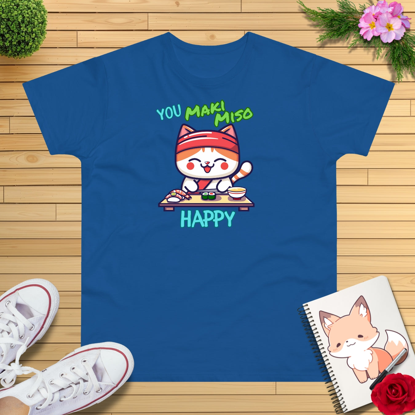 Sushi "YOU MAKI MISO HAPPY" T-Shirt