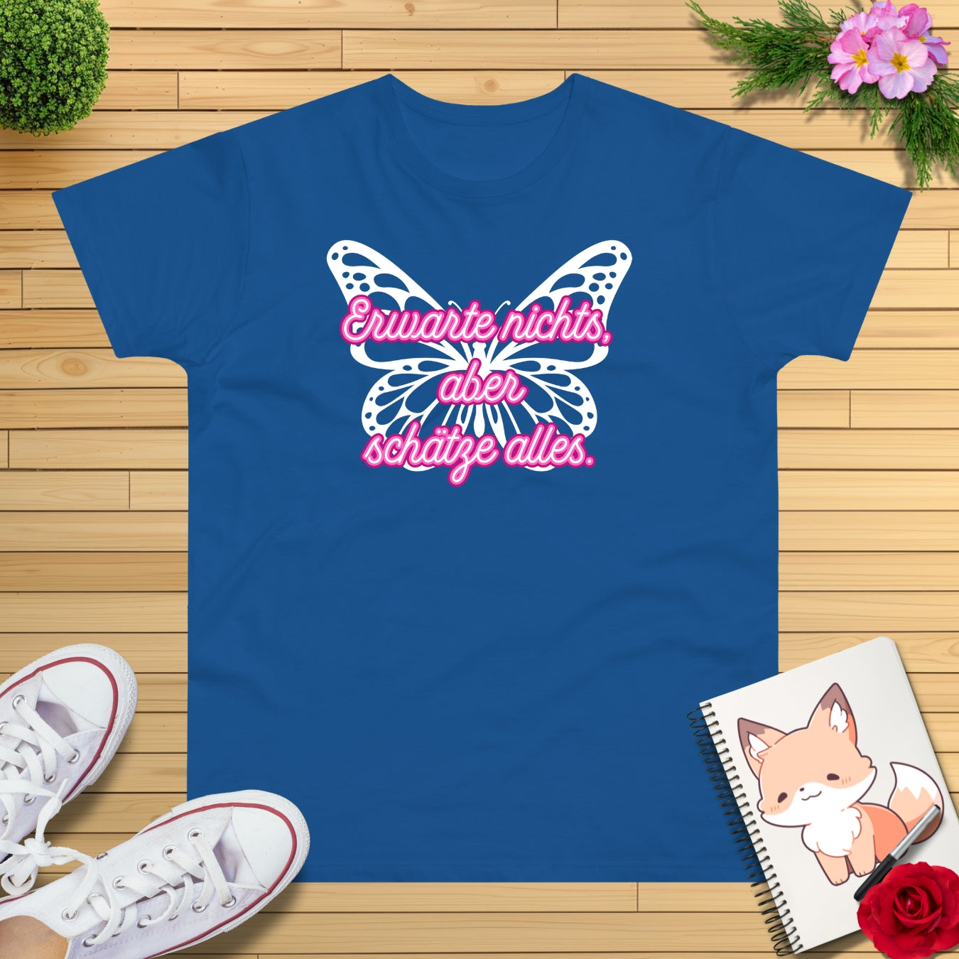 Schmetterling pink T-Shirt