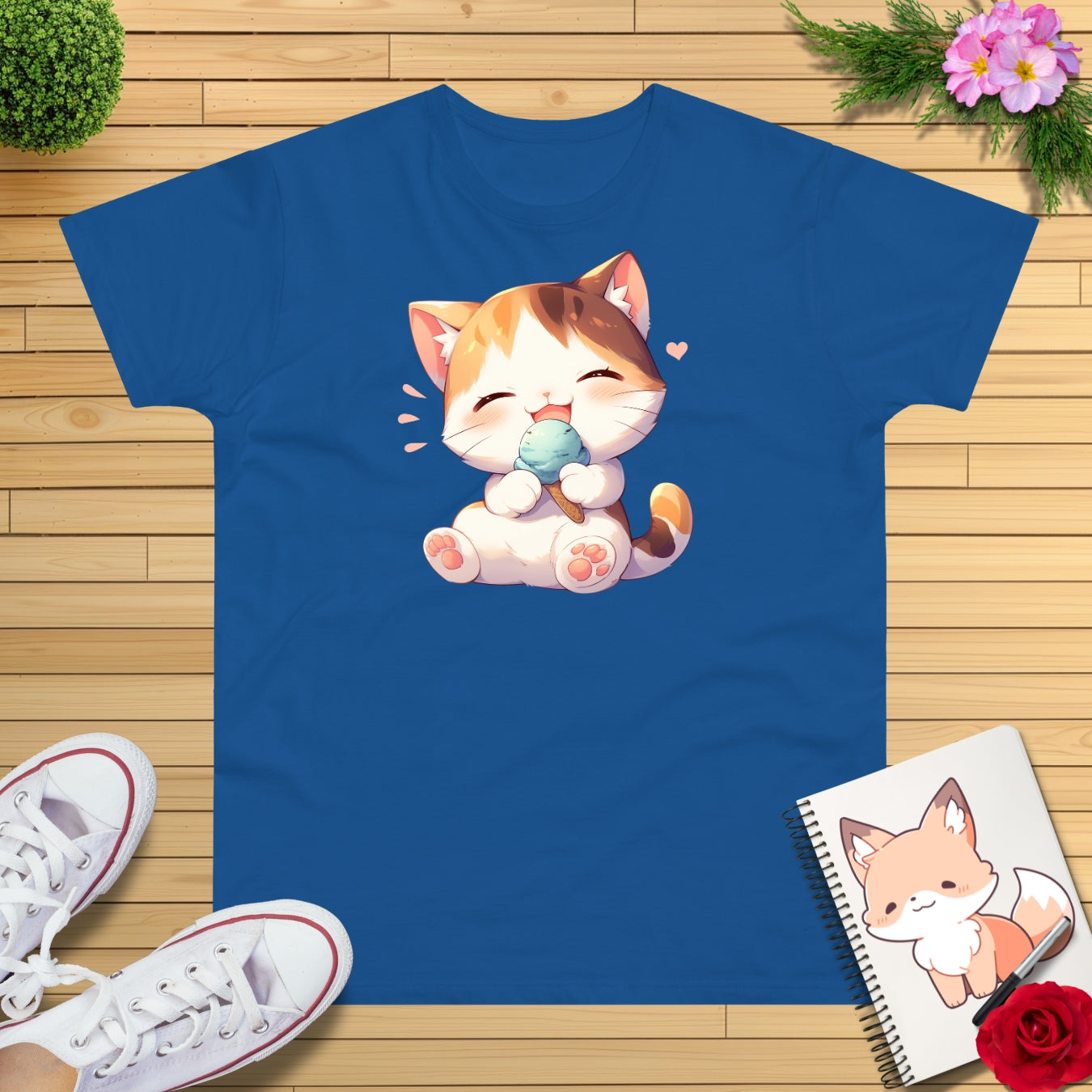 Waffeleis Katze T-Shirt