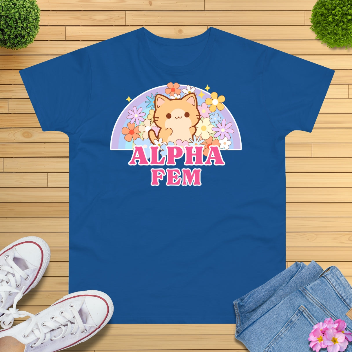 Alpha Fem Cat T-Shirt