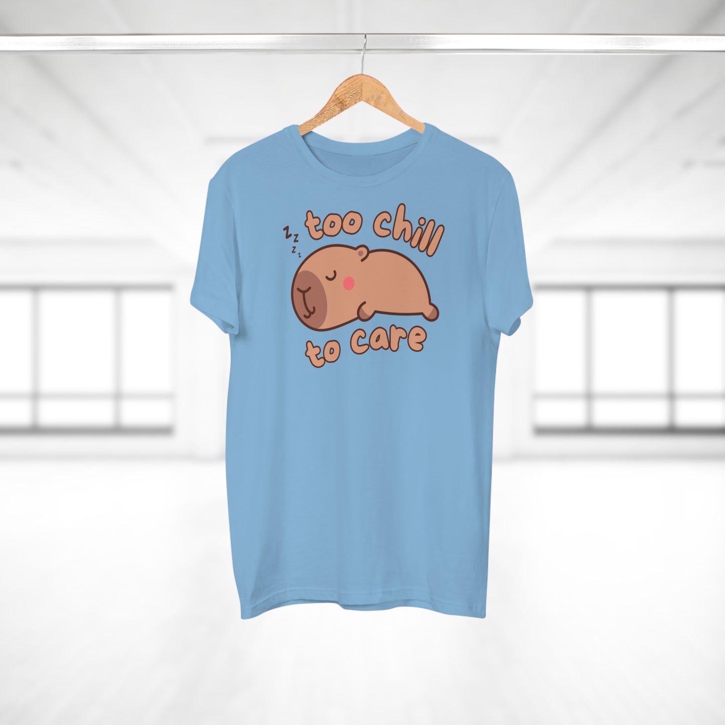 Kawaii schlafendes Capybara T-Shirt