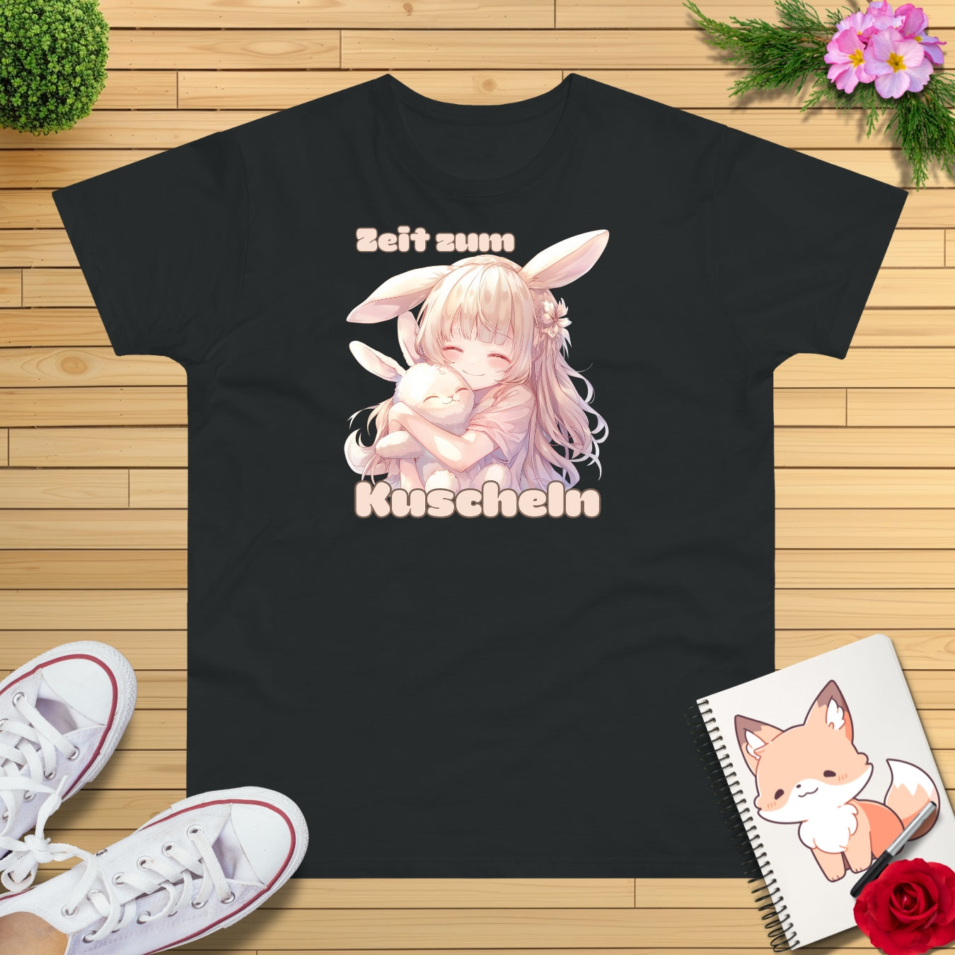T-Shirt Zeit zum Kuscheln