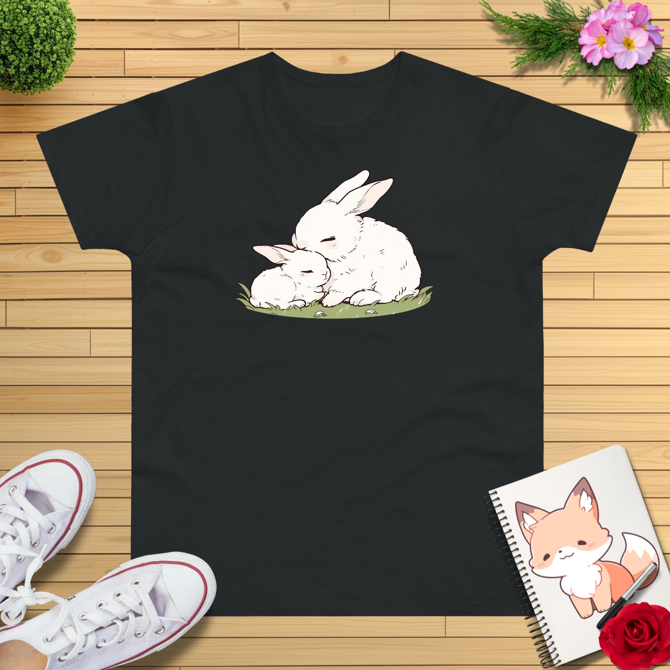 Kuschel Hasen T-Shirt