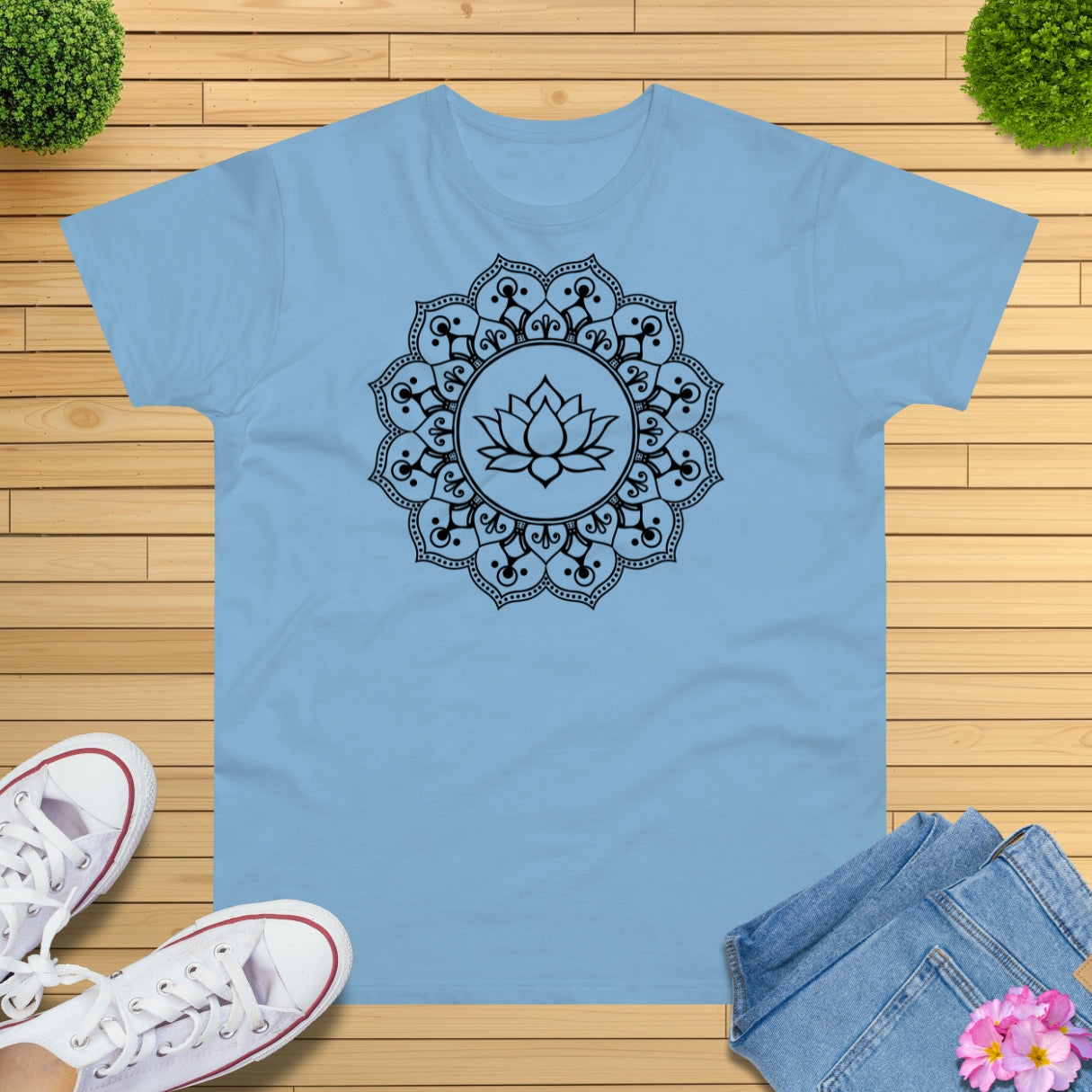 Lotus Mandala Yoga T-Shirt