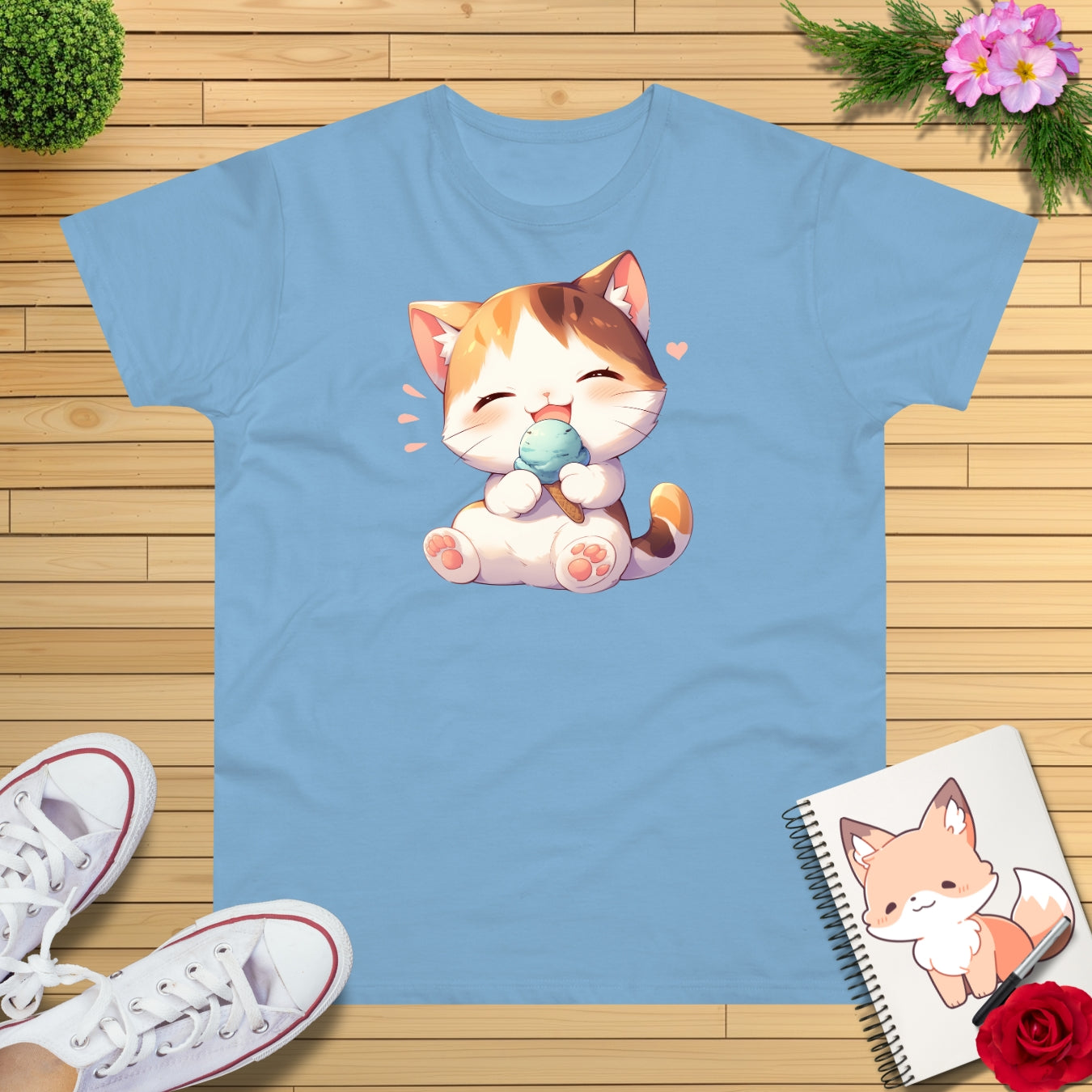 Waffeleis Katze T-Shirt