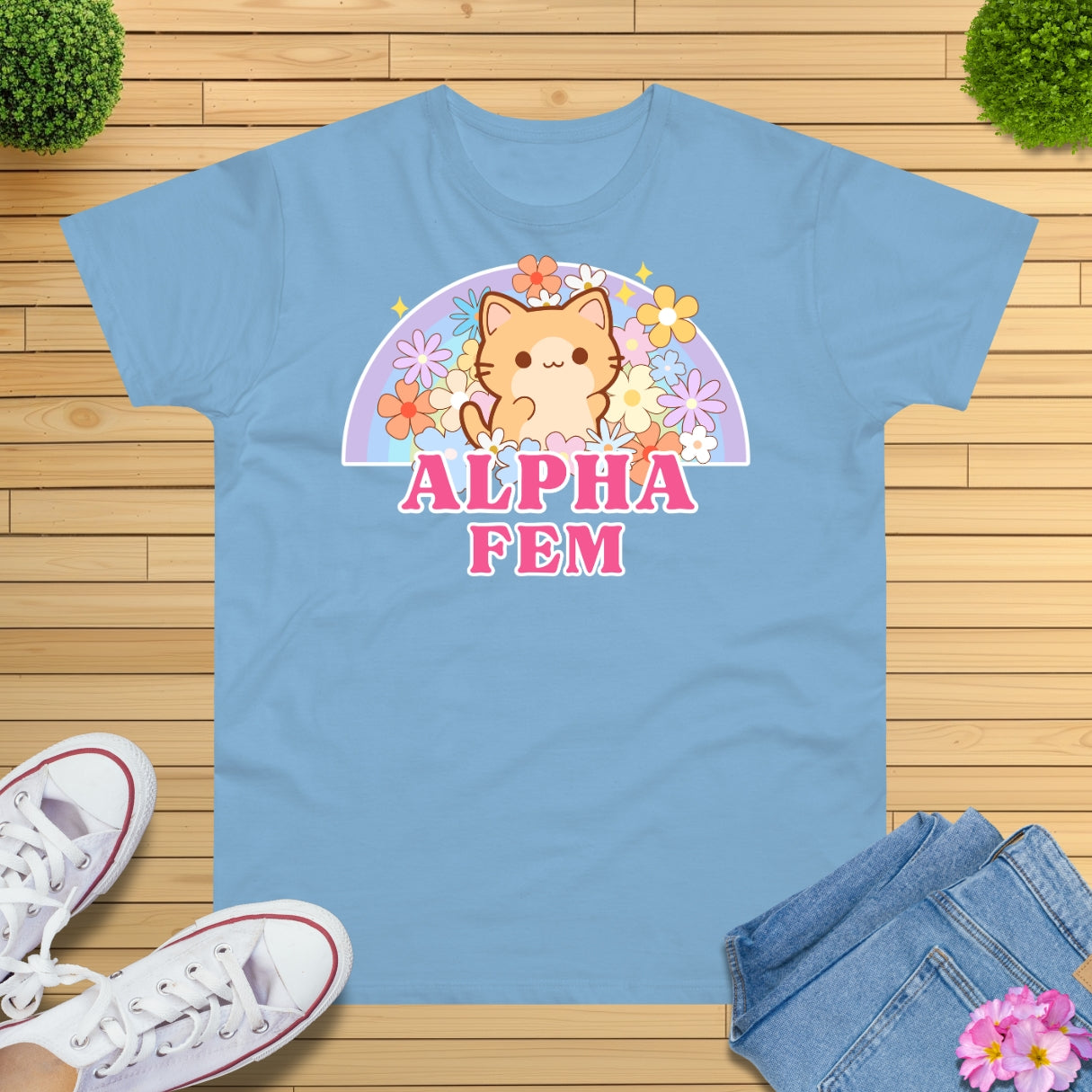 Alpha Fem Cat T-Shirt
