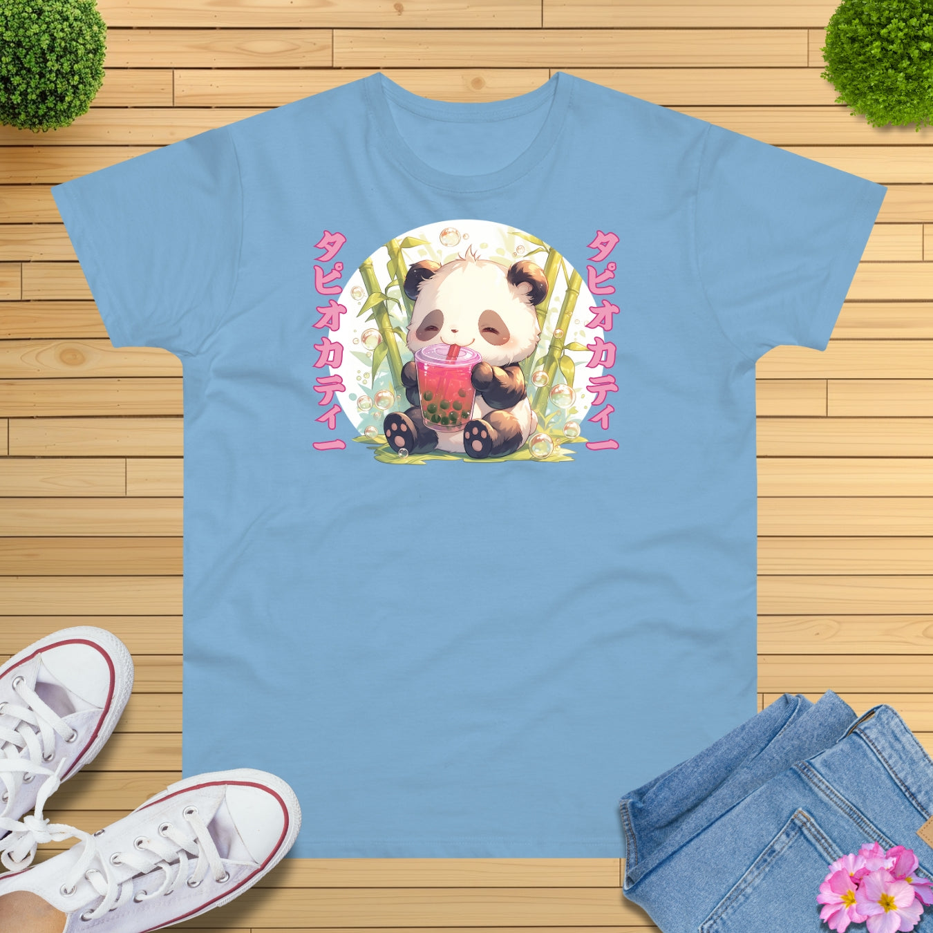 Bubble Tea Time Panda T-Shirt