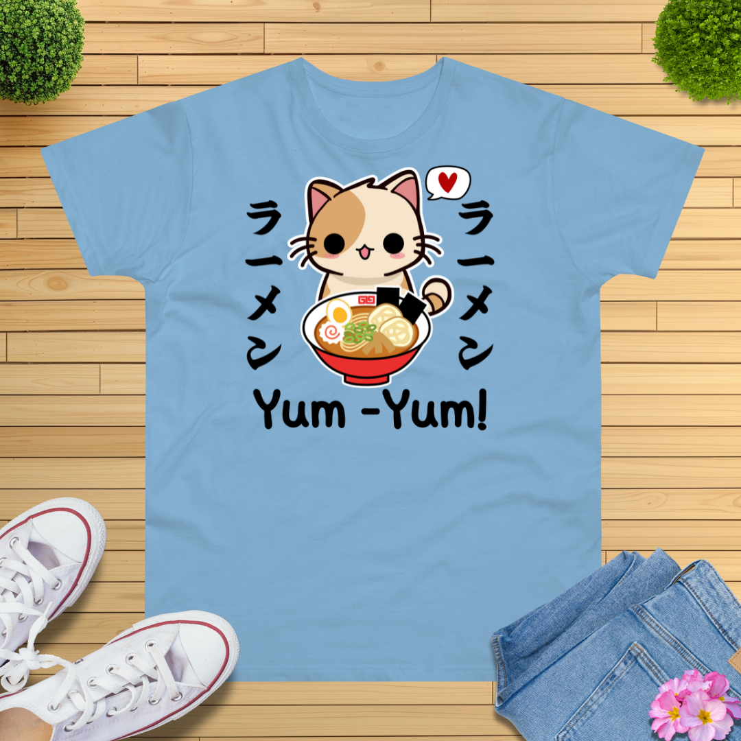 Kawaii Ramen Katze T-Shirt