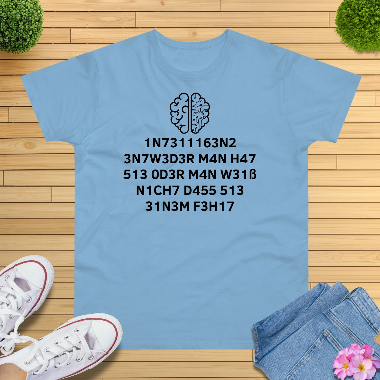 Intelligenz Leetspeak T-Shirt