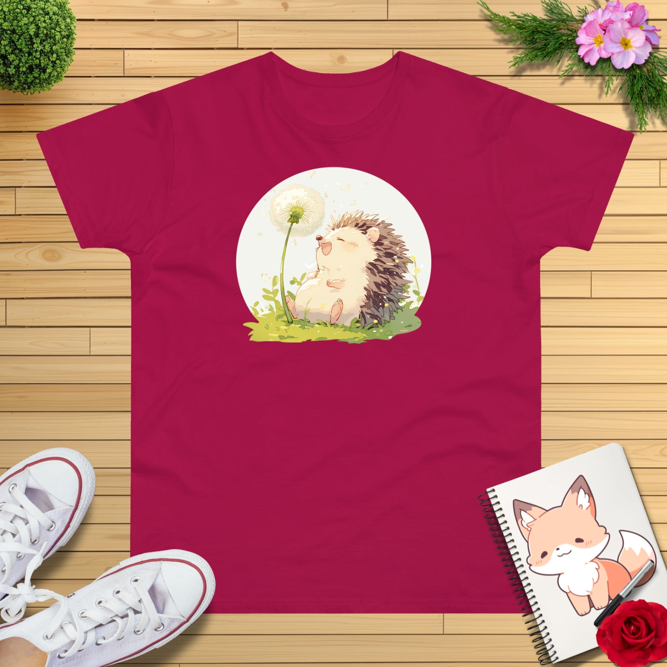 Happy Igel Pusteblume T-Shirt