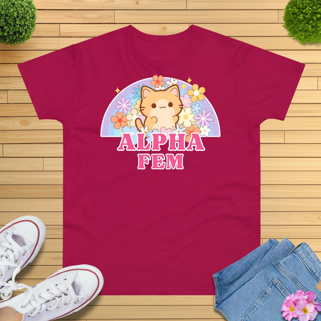 Alpha Fem Cat T-Shirt
