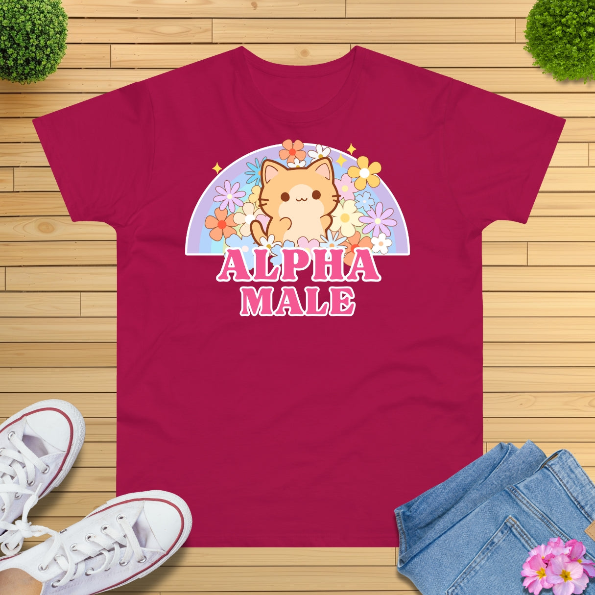 Alpha Male Cat T-Shirt