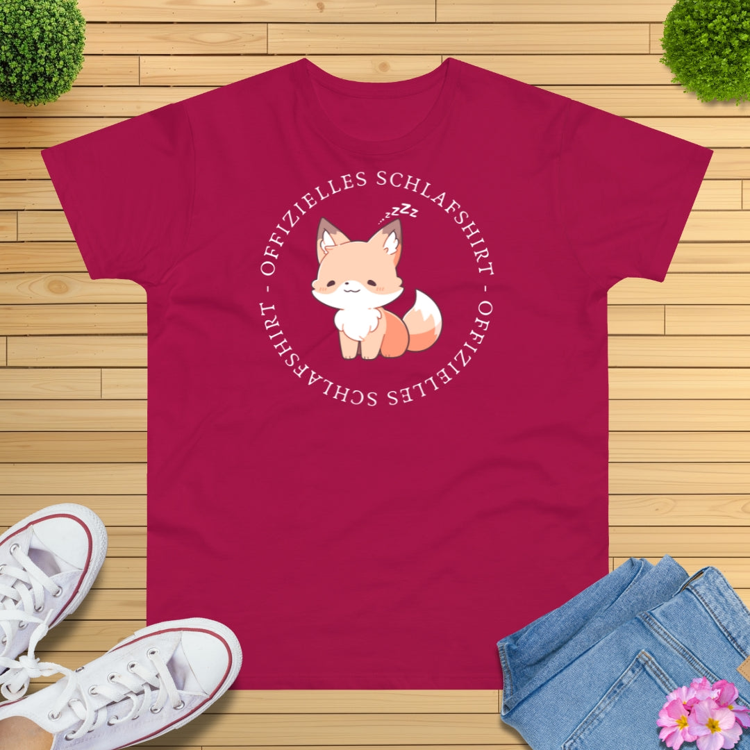 Offizielles Schlafshirt Fuchs T-Shirt