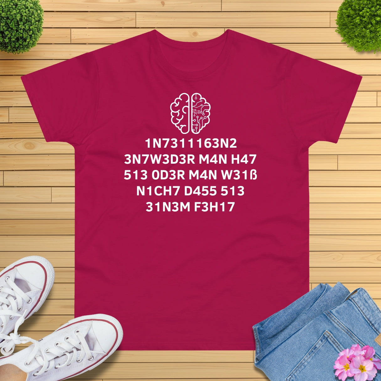 Intelligenz Leetspeak T-Shirt