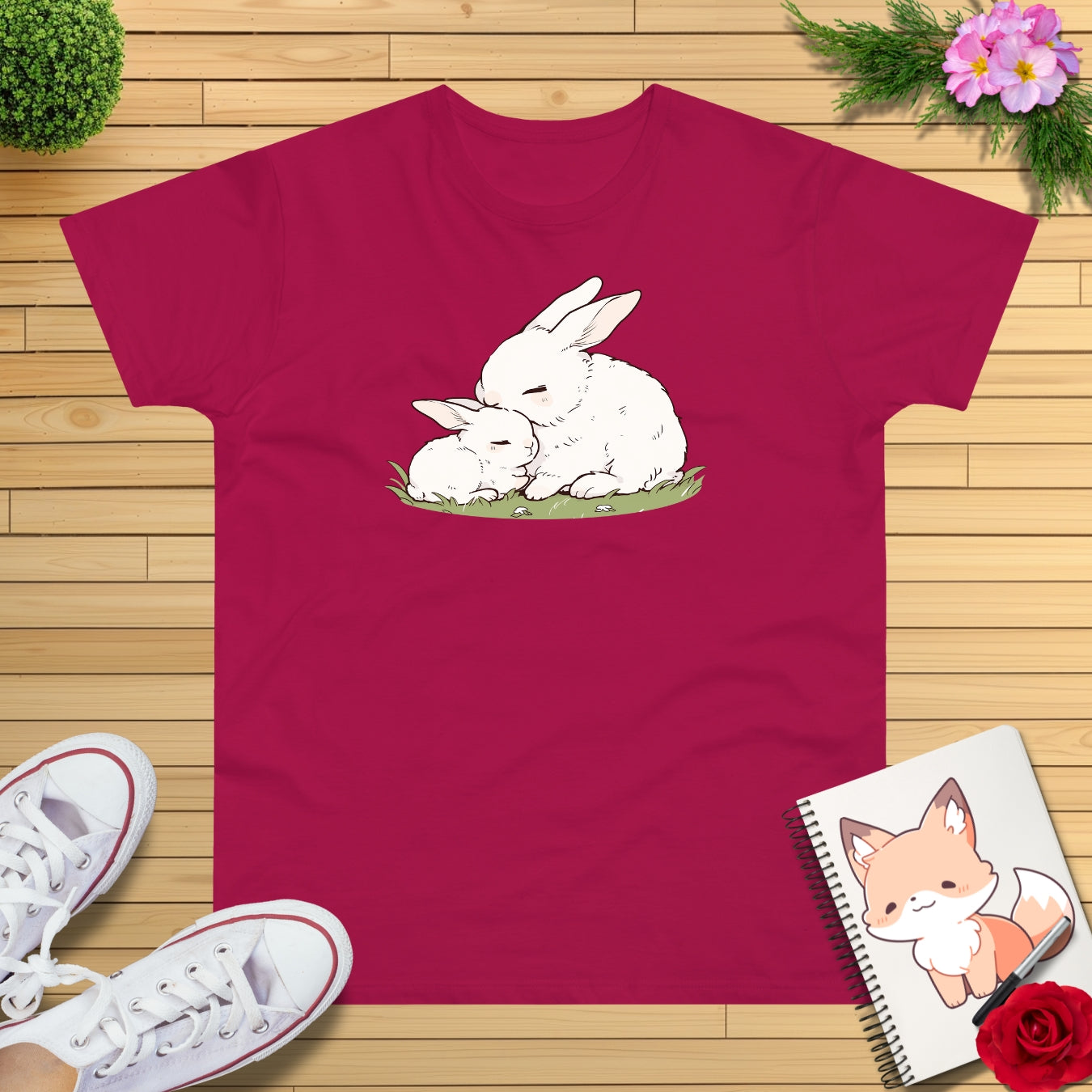 Kuschel Hasen T-Shirt