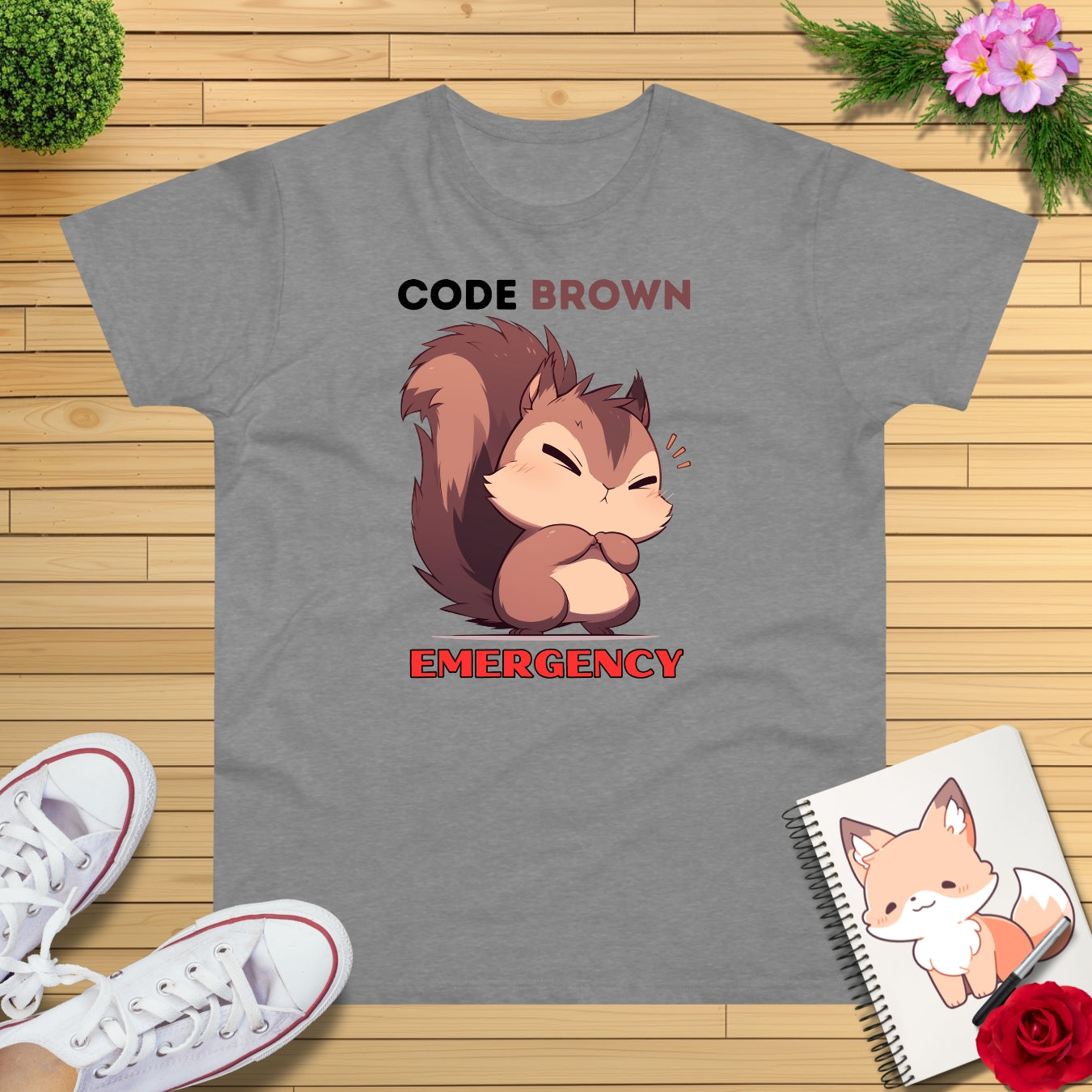 Code Brown Eichhörnchen T-Shirt