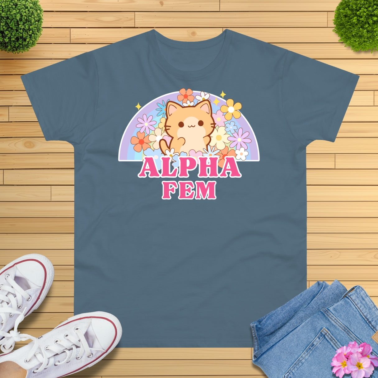 Alpha Fem Cat T-Shirt