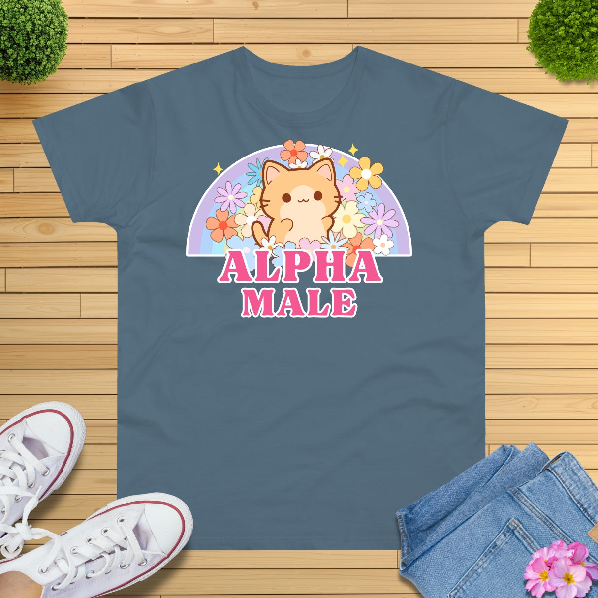 Alpha Male Cat T-Shirt