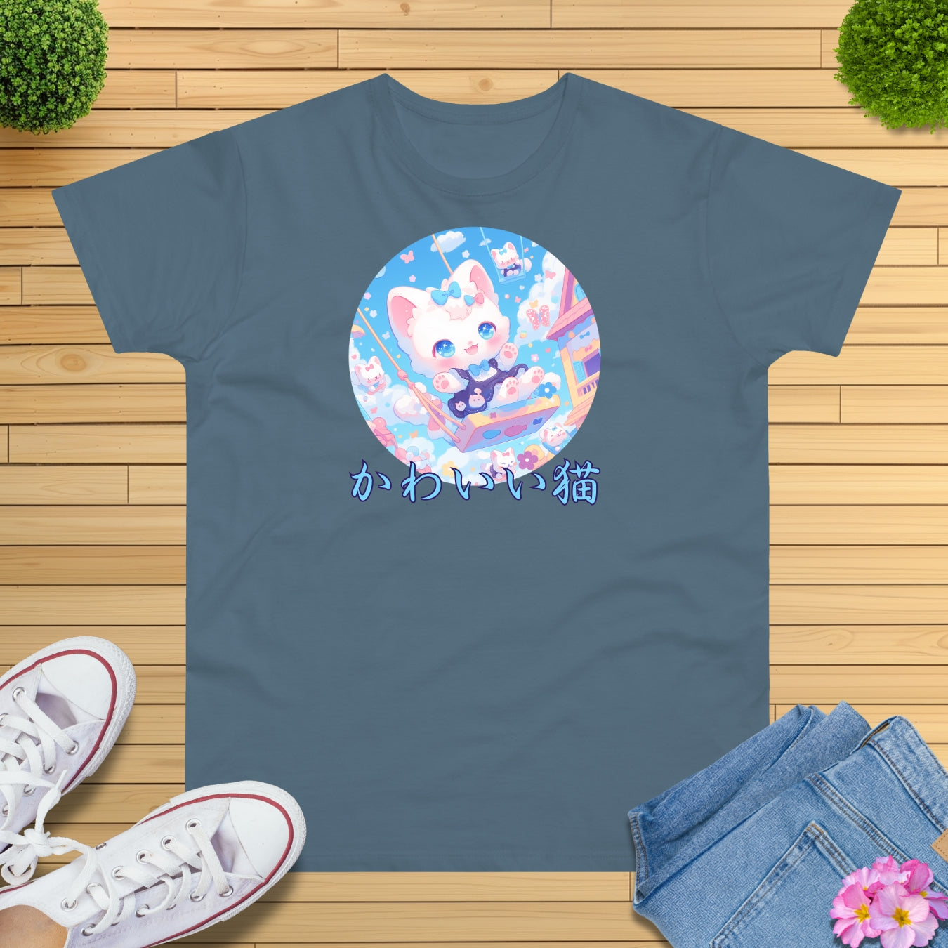 Kawaii Neko - Katze T-Shirt