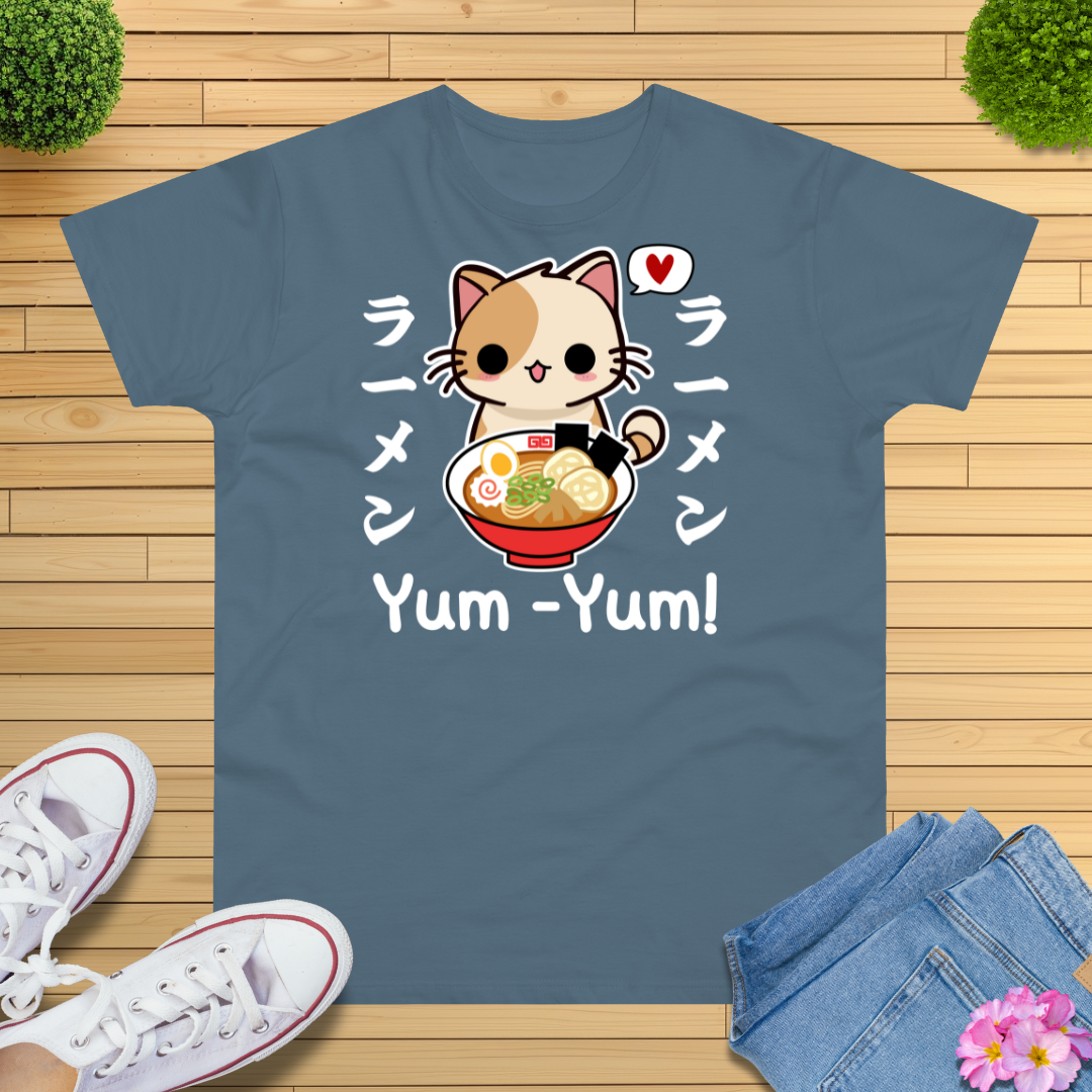 Kawaii Ramen Katze T-Shirt