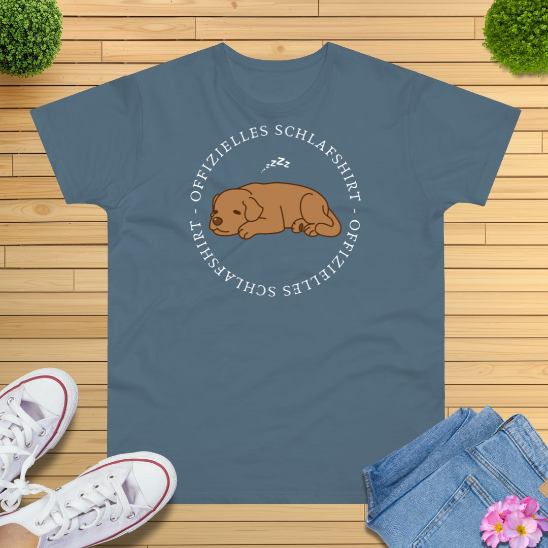 Offizielles Schlafshirt Hund T-Shirt