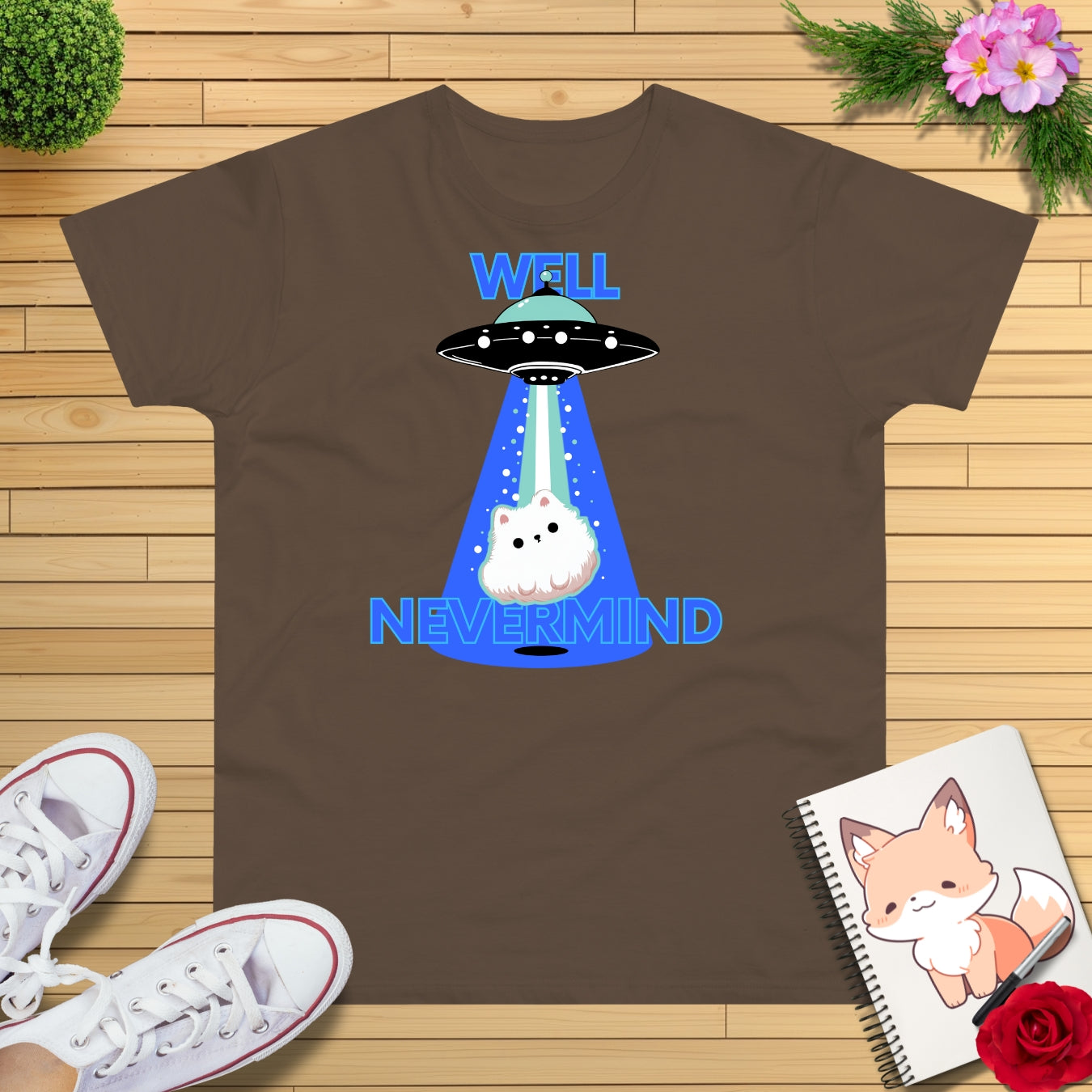 Ufo blue Beam T-Shirt