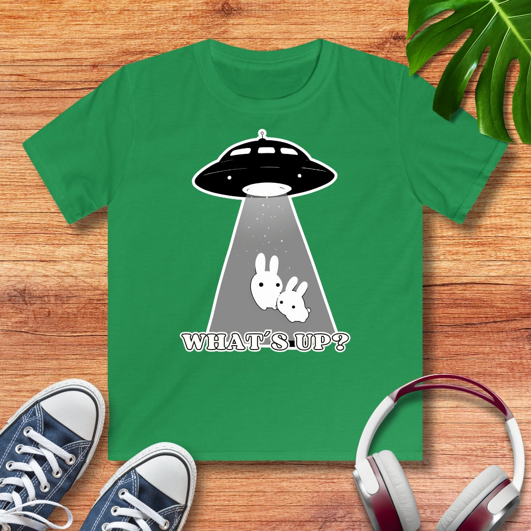 Ufo Hasen Kinder T-Shirt