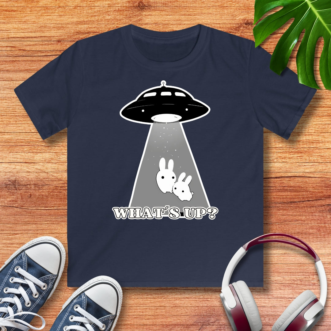 Ufo Hasen Kinder T-Shirt
