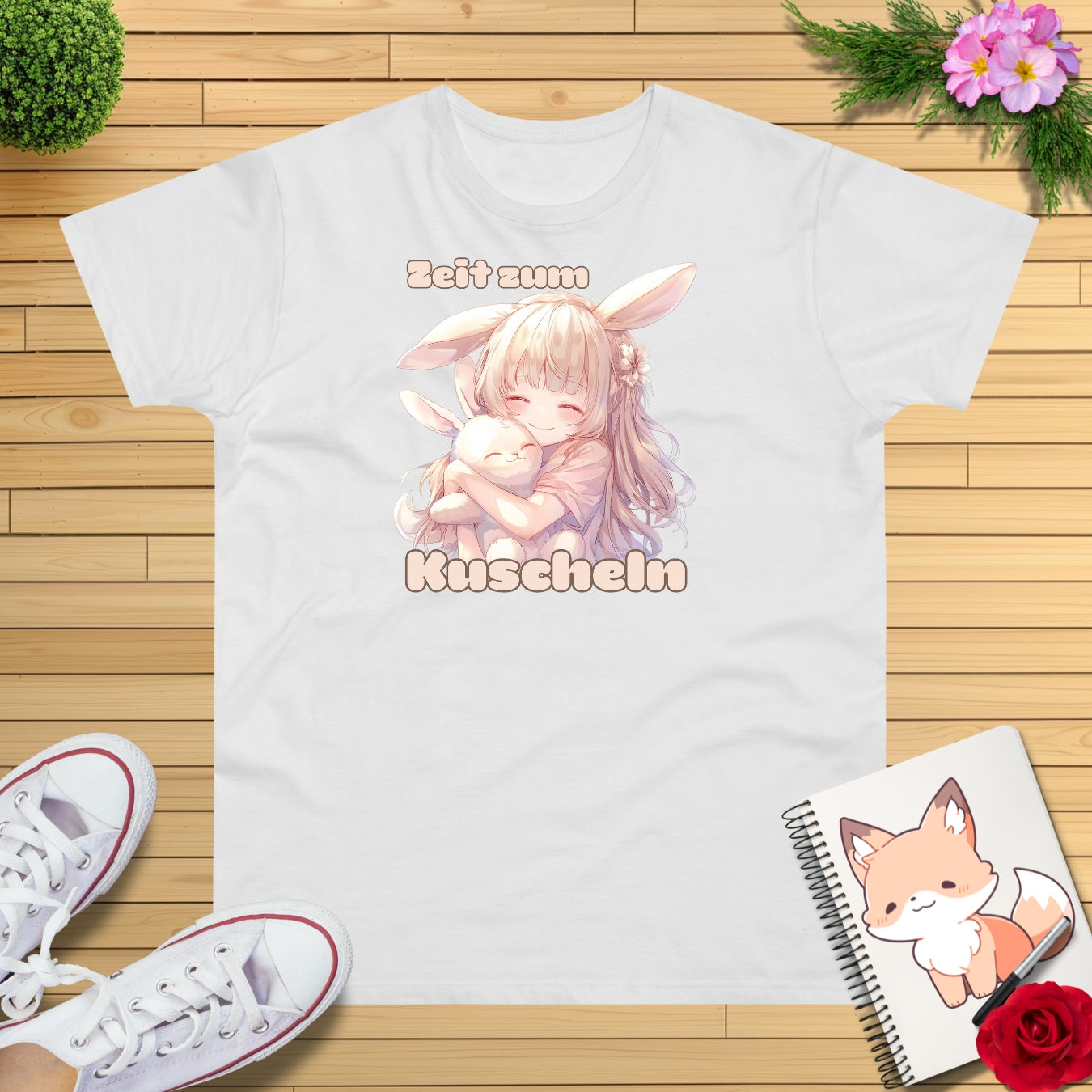 T-Shirt Zeit zum Kuscheln