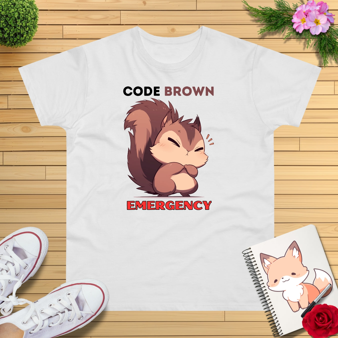 Code Brown Eichhörnchen T-Shirt