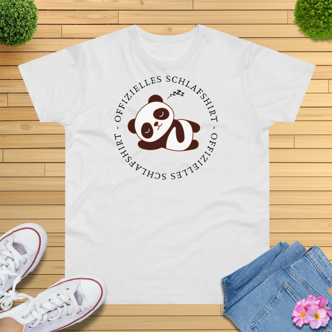 Offizielles Schlafshirt Panda T-Shirt