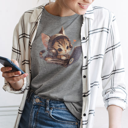 Kawaii Gamer Laptop Kitty T-Shirt