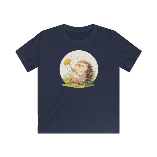 Igel mit Löwenzahn Kinder T-Shirt